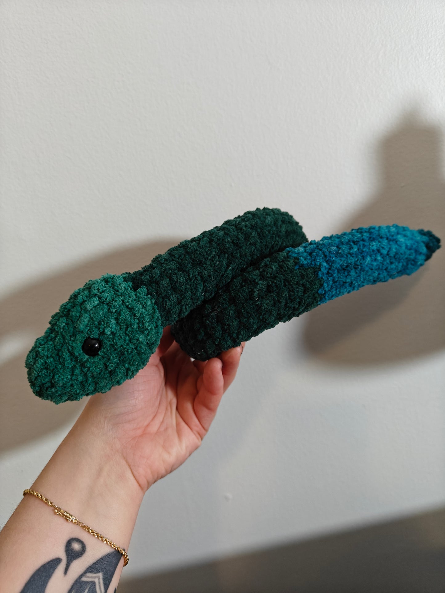 Snake plushie