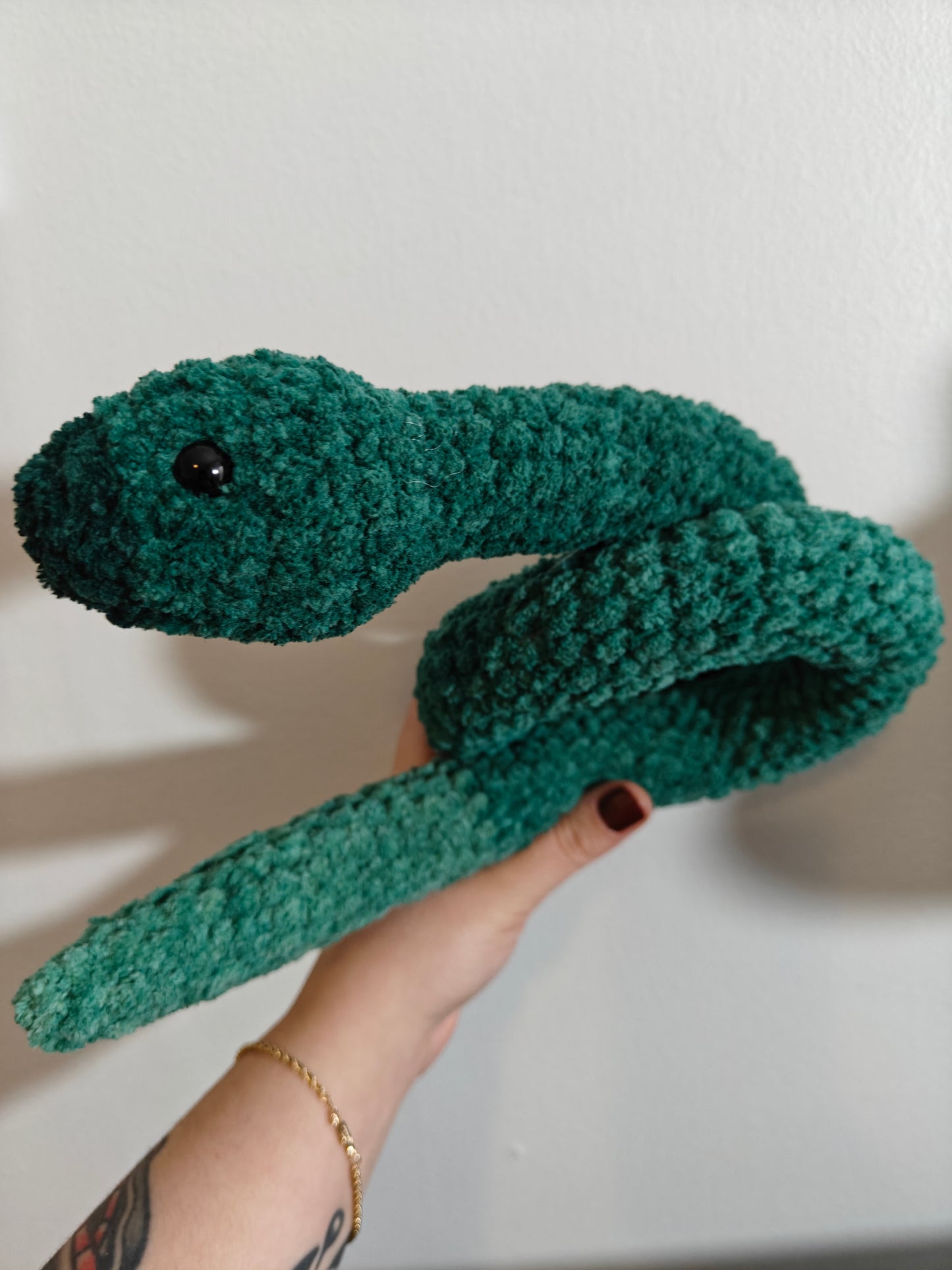 Snake plushie