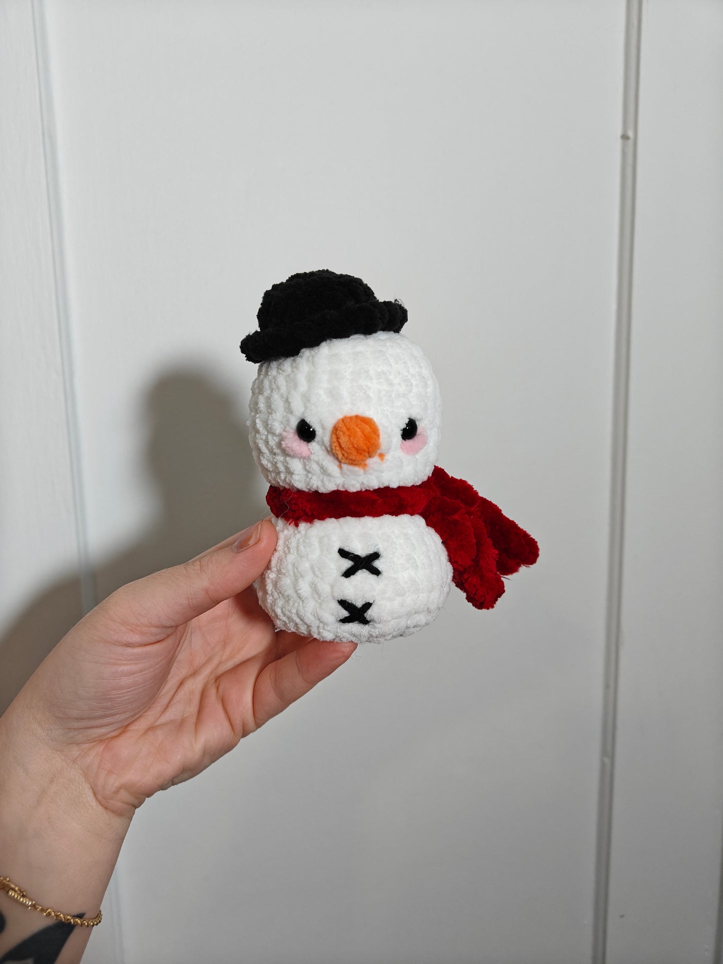 Snowman plushie
