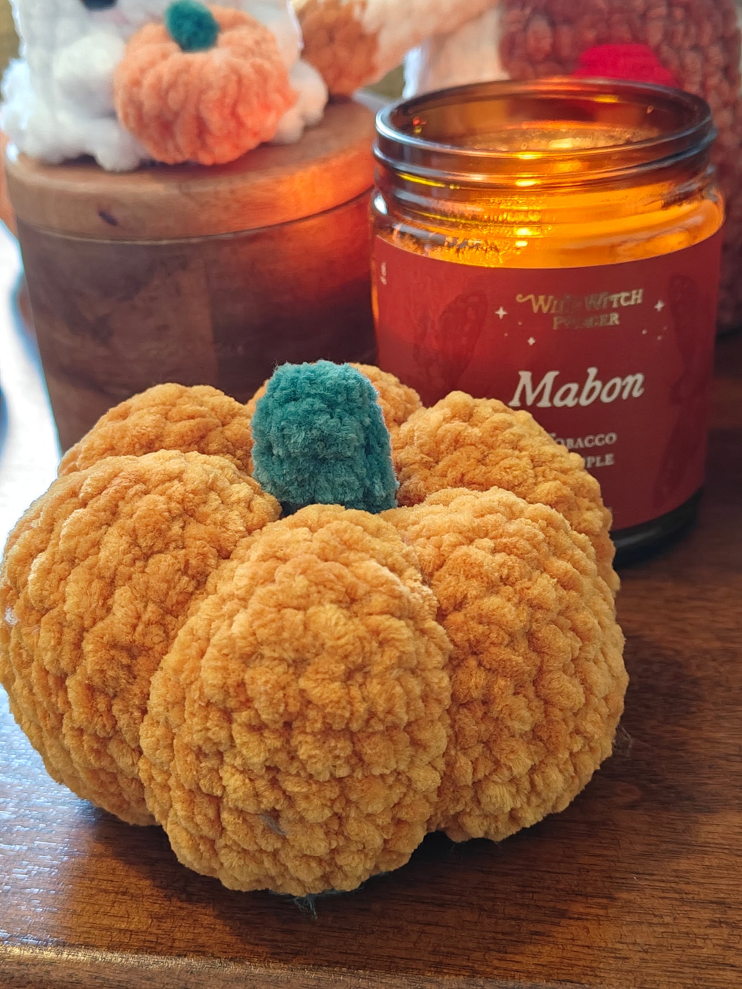 Peluche citrouille