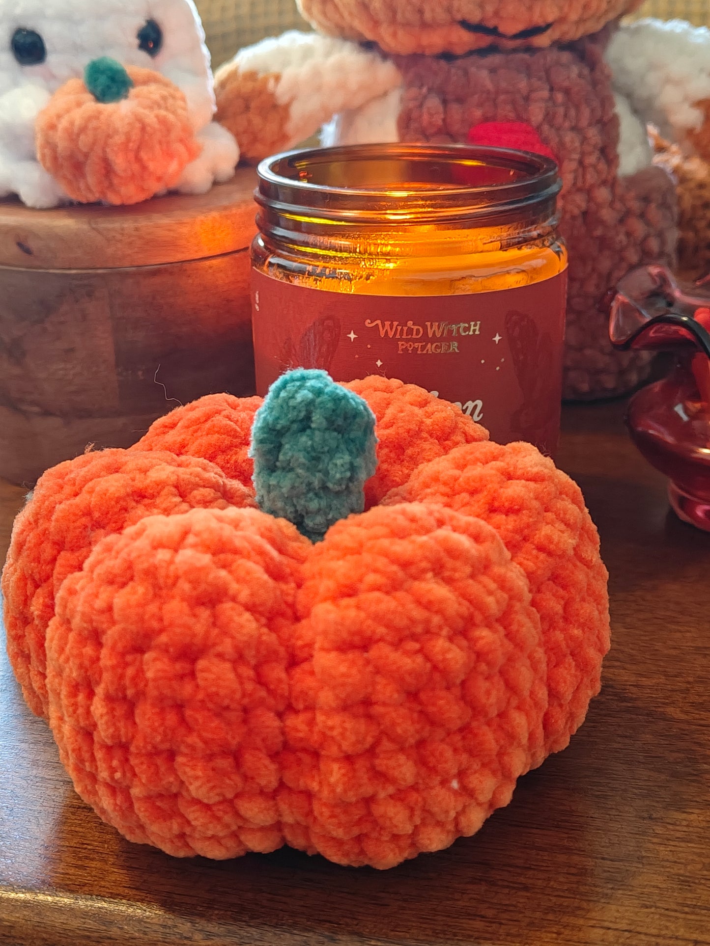 Peluche citrouille