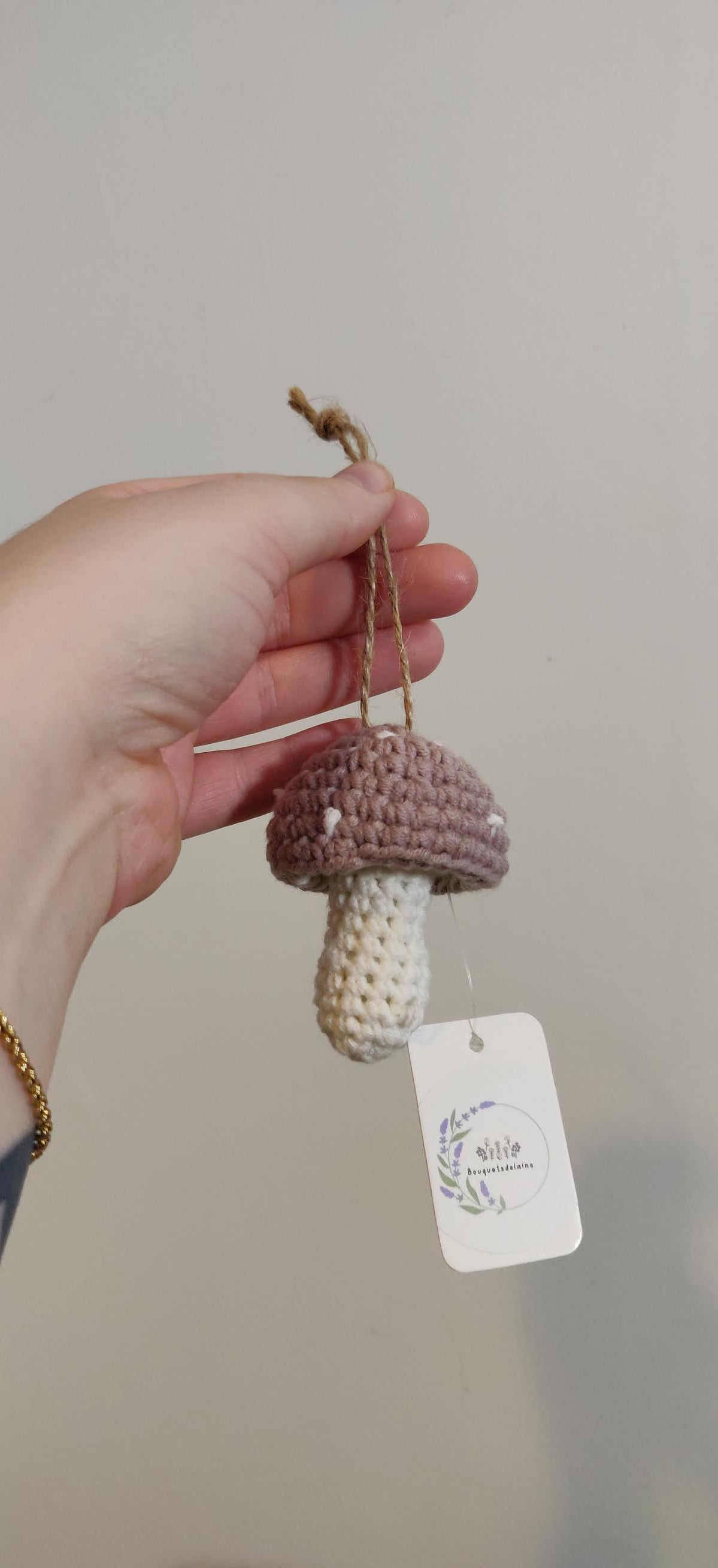 Mushroom ornament