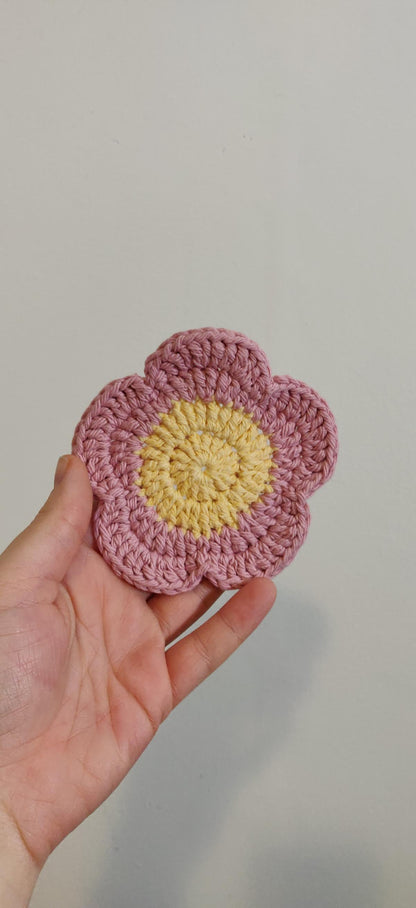 Flower Coasters (Set of 4)