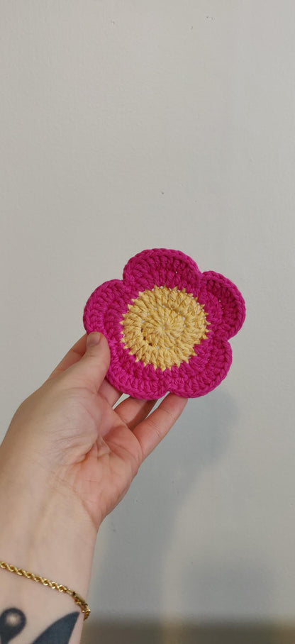Flower Coasters (Set of 4)