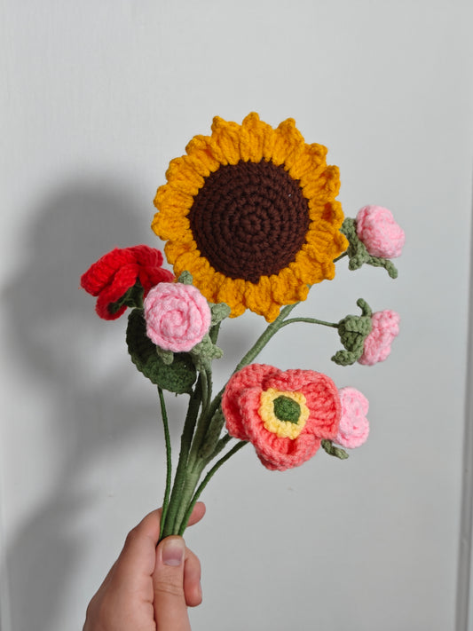 Pink sunshine bouquet
