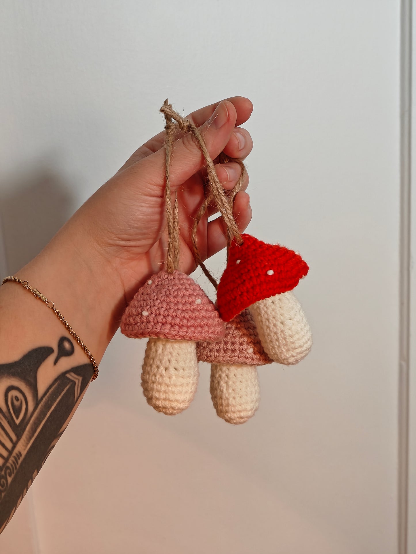 Mushroom ornament