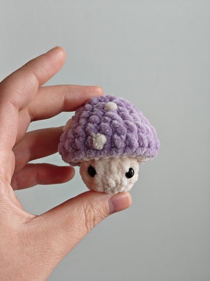 Mini fidget mushroom plushie